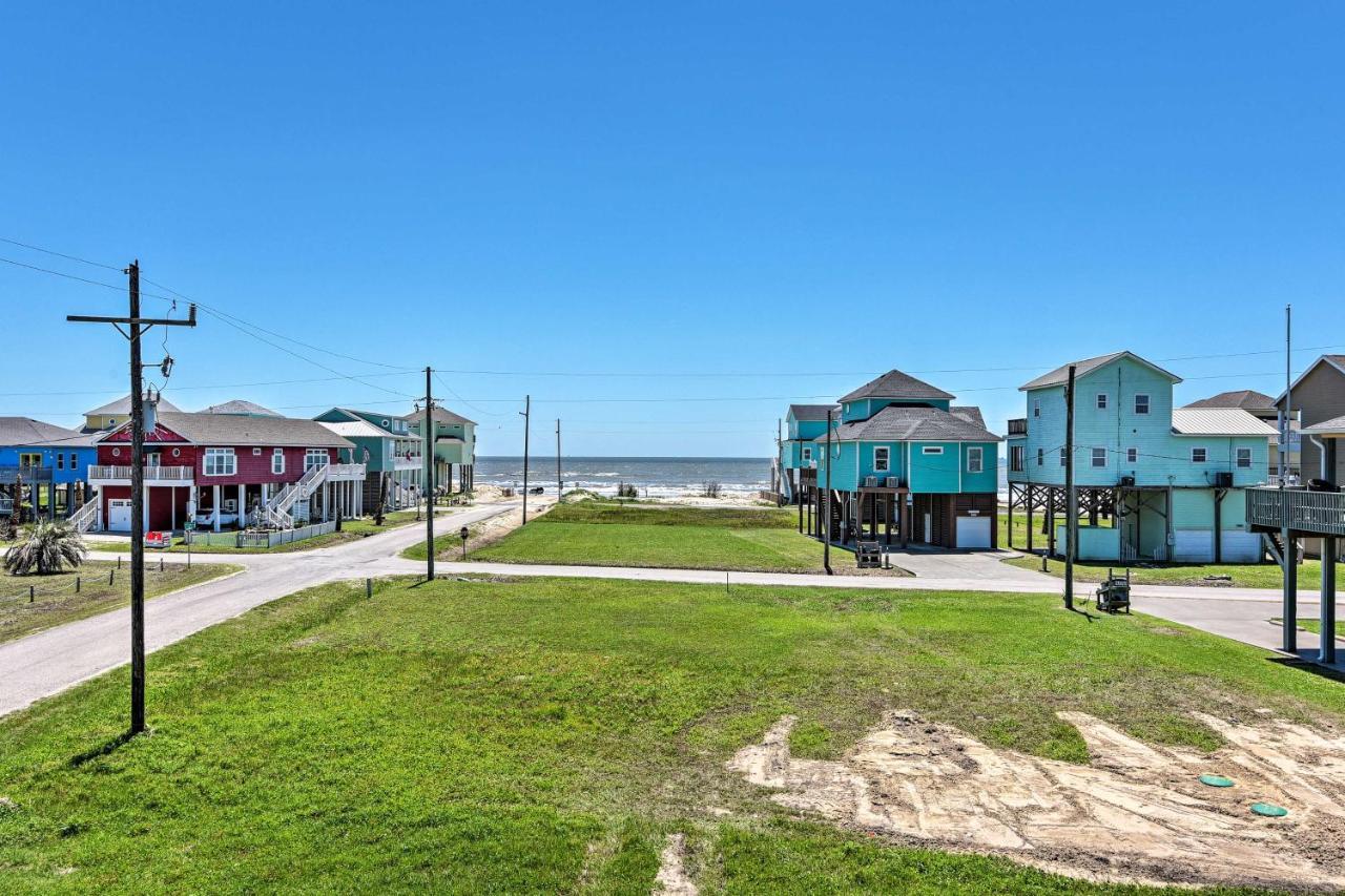 Bolivar Peninsula Beach House, Steps To Coast Eksteriør bilde