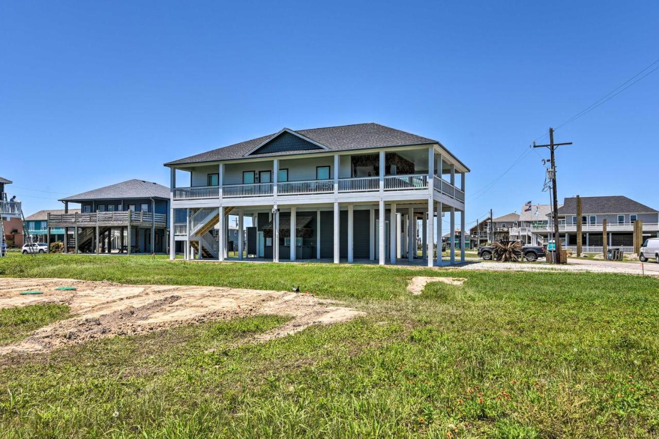 Bolivar Peninsula Beach House, Steps To Coast Eksteriør bilde